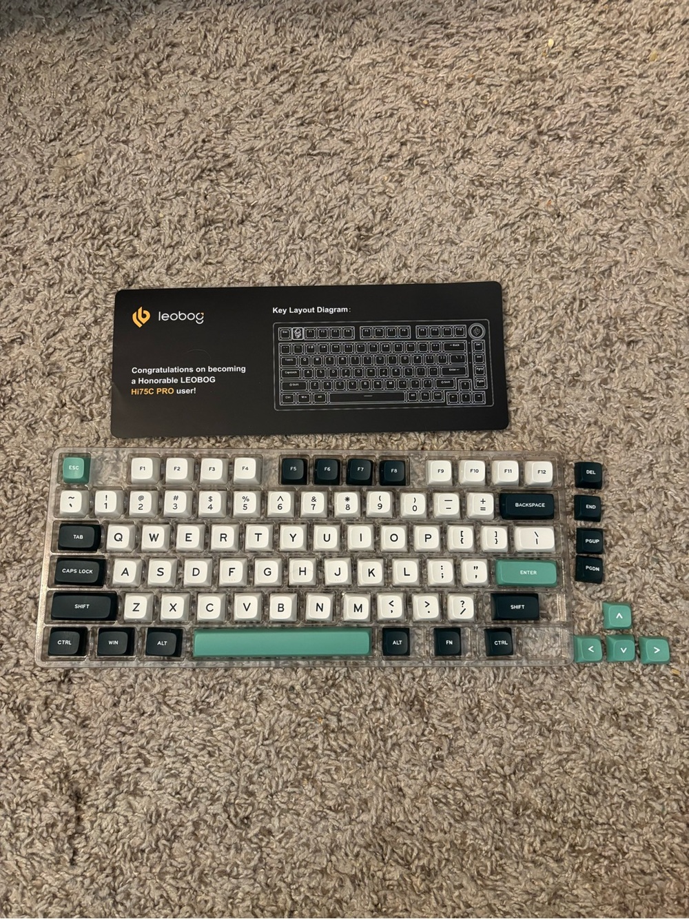 Leobog Hi75C Pro Keyboard Caps - NWOT
